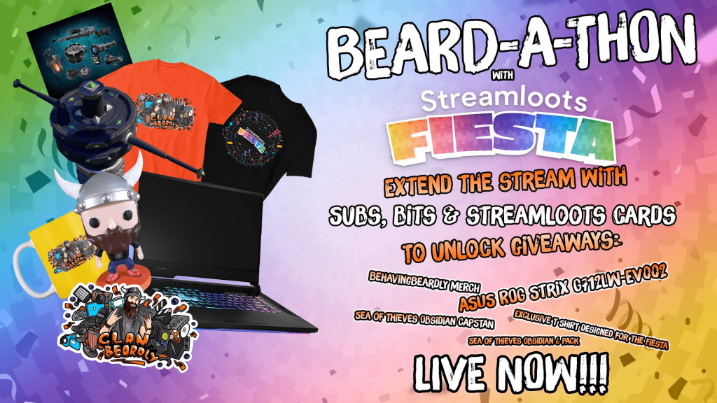 BehavingBeardly's fiesta banner example to run your first Subathon